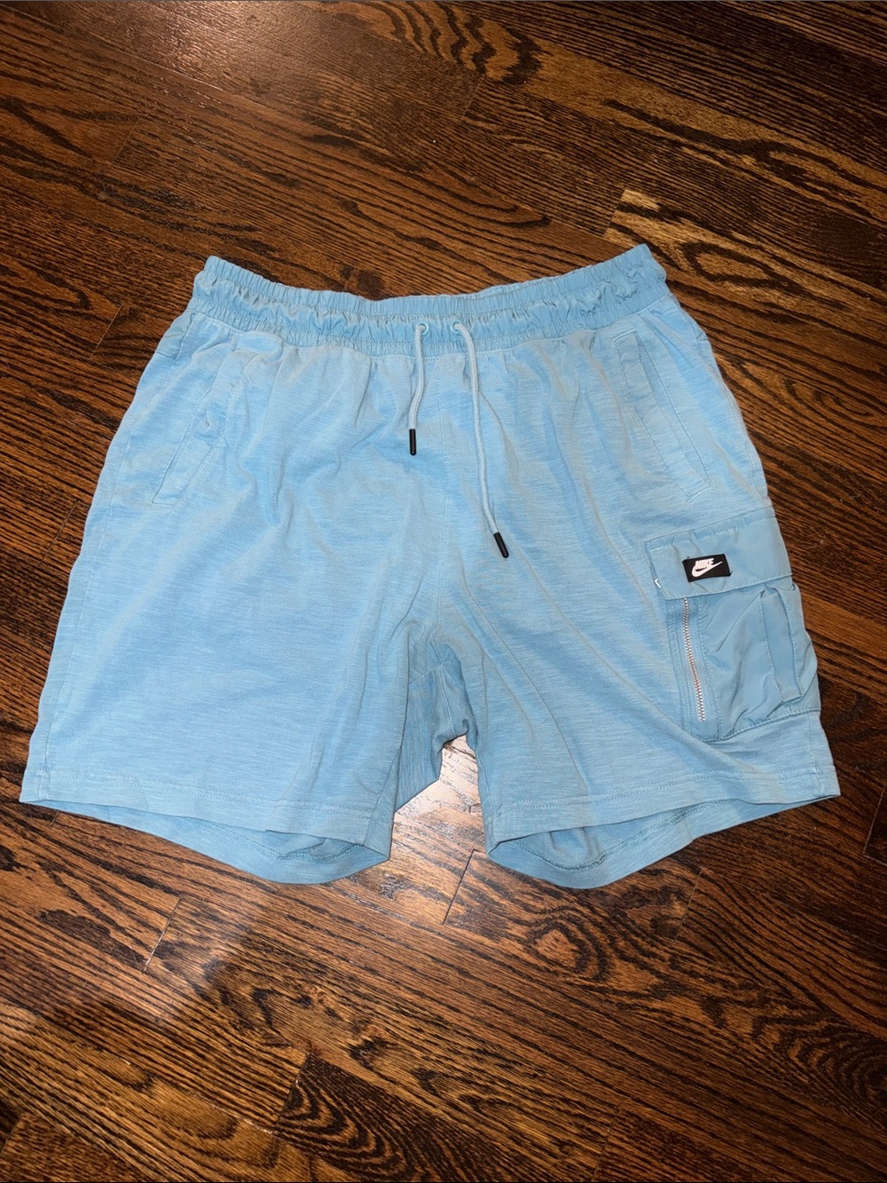 Nike Sportswear Light Blue Utility Cargo Shorts